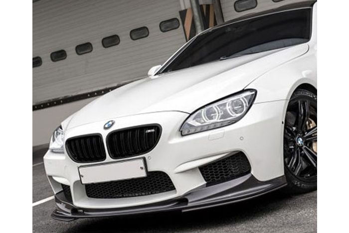 F06/12/13 M6 carbon full front splitter