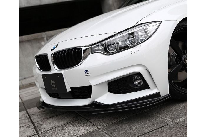 F32/33 and F36 Gran Coupe carbon full front splitter