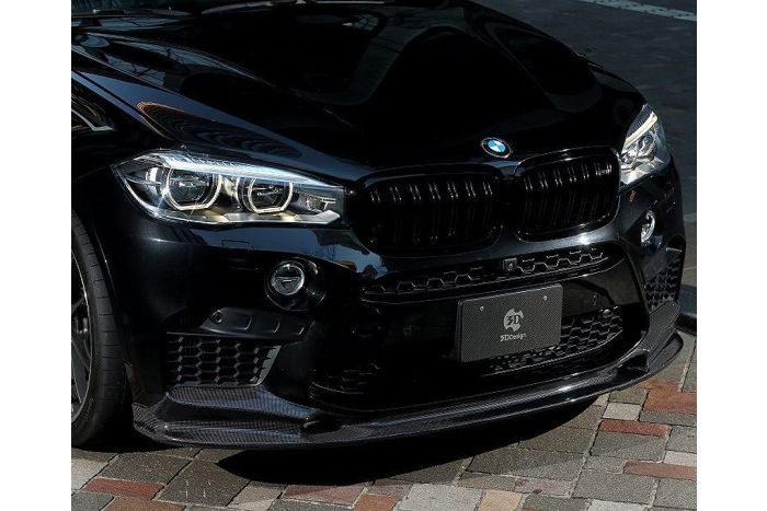 3D Design full carbon front splitter for all F85 X5M and F86 X6M models