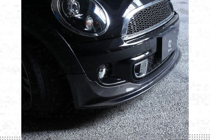 3D Design MINI R55/R56/R58/R59 メーターパネル STACK専用 Front Splitter V.3 Mini Cooper John Cooper Works R56 Black Maxton Design  R55 R57 R58 R59