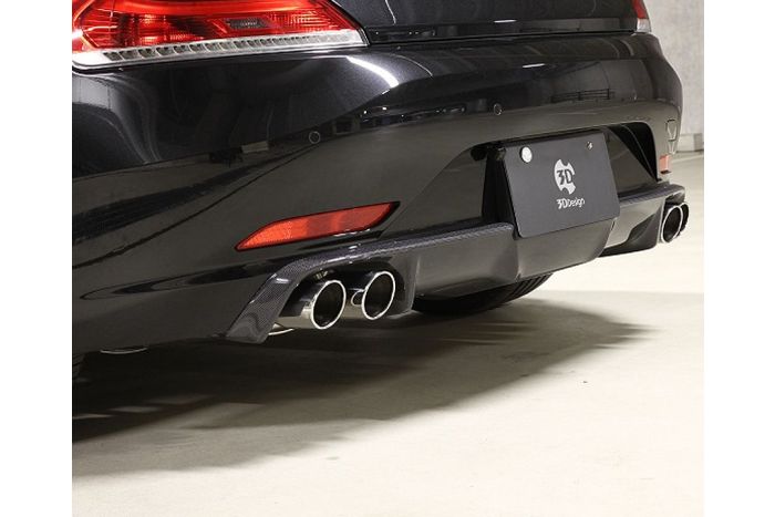 E89 Z4 carbon quad rear diffuser