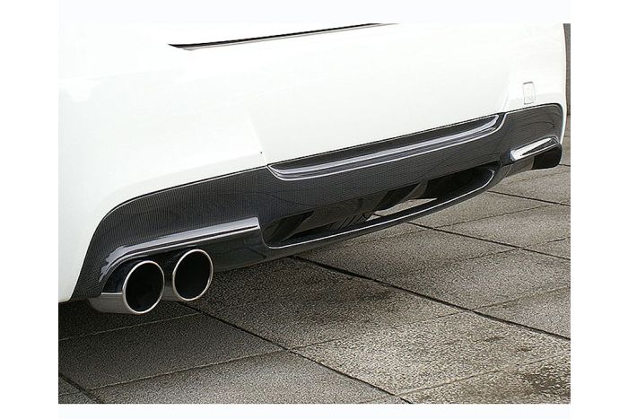 E90/91 2 piece carbon/black rear diffuser