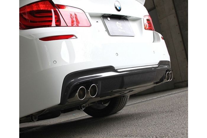 F10/11 carbon quad rear diffuser