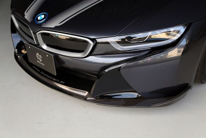 3D Design Carbon Front Splitter for BMW i8 (I12)