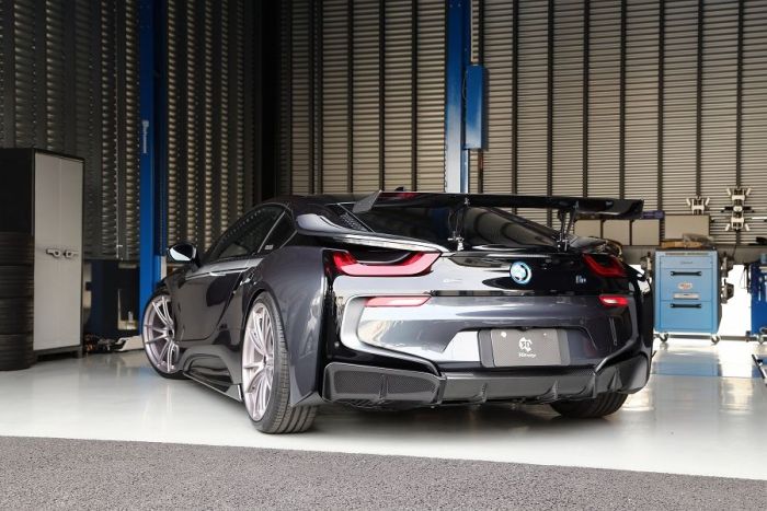 3D Design Carbon Rear Diffuser for BMW i8 (I12)