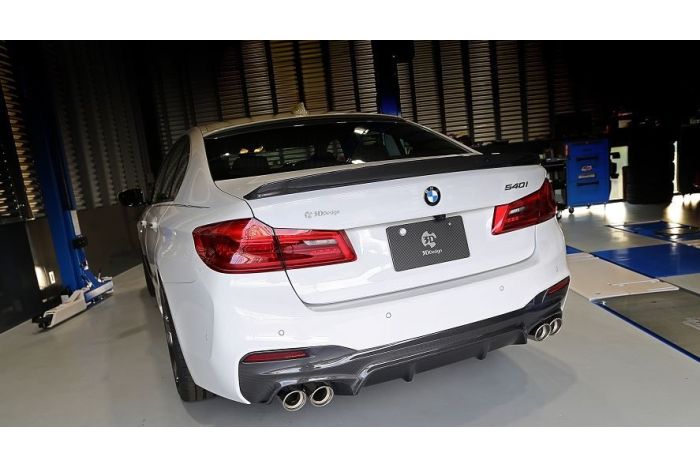 3D Design G30 G31 Carbon Fibre Rear Diffuser