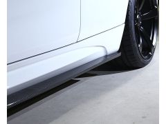 3D Design carbon fibre side skirt extensions for all F87 M2 models.