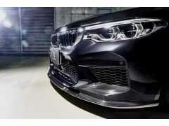 3D Design Carbon Front Lip Spoiler for BMW 5 Series F90 M5