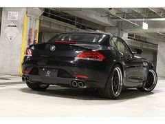 E89 Z4 35i quad exhaust conversion